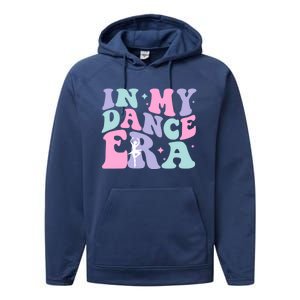 In My Dance Era For Ballet Dancer Groovy Retro Gift Performance Fleece Hoodie