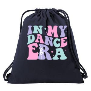 In My Dance Era For Ballet Dancer Groovy Retro Gift Drawstring Bag