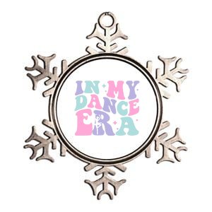 In My Dance Era For Ballet Dancer Groovy Retro Gift Metallic Star Ornament