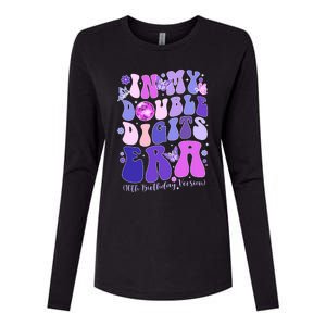 In My Double Digits Era Girls 10th Birthday Womens Cotton Relaxed Long Sleeve T-Shirt