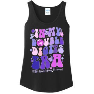 In My Double Digits Era Girls 10th Birthday Ladies Essential Tank