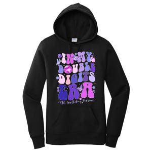 In My Double Digits Era Girls 10th Birthday Women's Pullover Hoodie