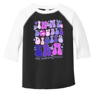 In My Double Digits Era Girls 10th Birthday Toddler Fine Jersey T-Shirt