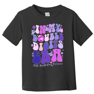 In My Double Digits Era Girls 10th Birthday Toddler T-Shirt