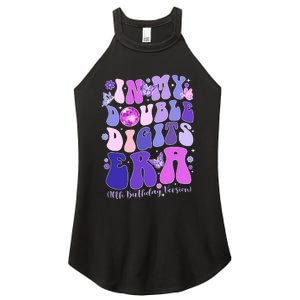 In My Double Digits Era Girls 10th Birthday Women's Perfect Tri Rocker Tank