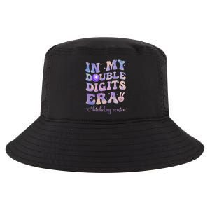 In My Double Digits Era 10th Birthday Version Groovy Retro Cool Comfort Performance Bucket Hat