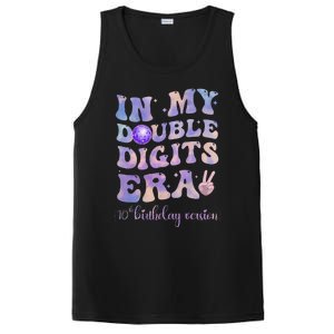 In My Double Digits Era 10th Birthday Version Groovy Retro PosiCharge Competitor Tank