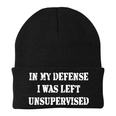 In My Defense I Was Left Unsupervised Beanie