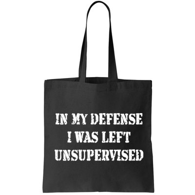 In My Defense I Was Left Unsupervised Bag