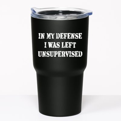 In My Defense I Was Left Unsupervised Tumbler