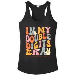 In My Double Digits Era 10th Birthday Ladies PosiCharge Competitor Racerback Tank