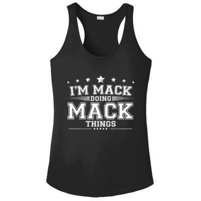 Im Mack Doing Mack Things Ladies PosiCharge Competitor Racerback Tank
