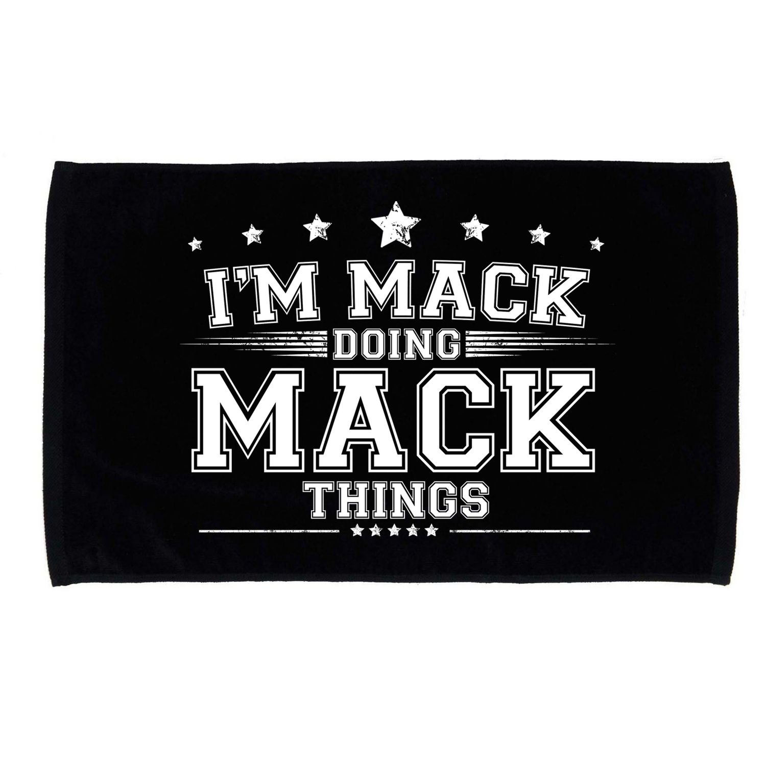 Im Mack Doing Mack Things Microfiber Hand Towel