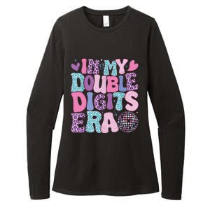 In My Double Digits Era Retro 10 Year Old 10th Birthday Girl Womens CVC Long Sleeve Shirt