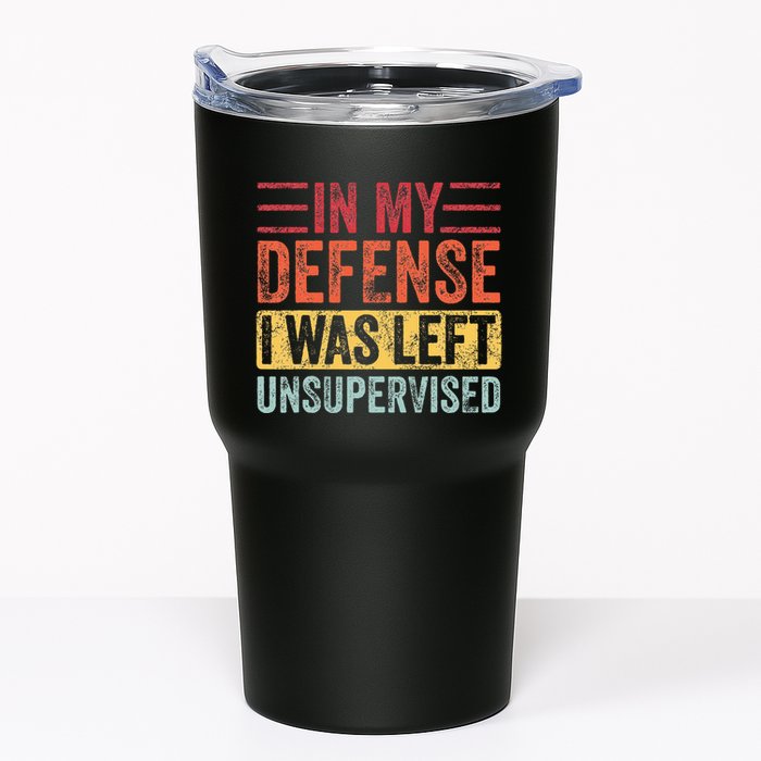 In My Defense I Was Left Unsupervised Tumbler