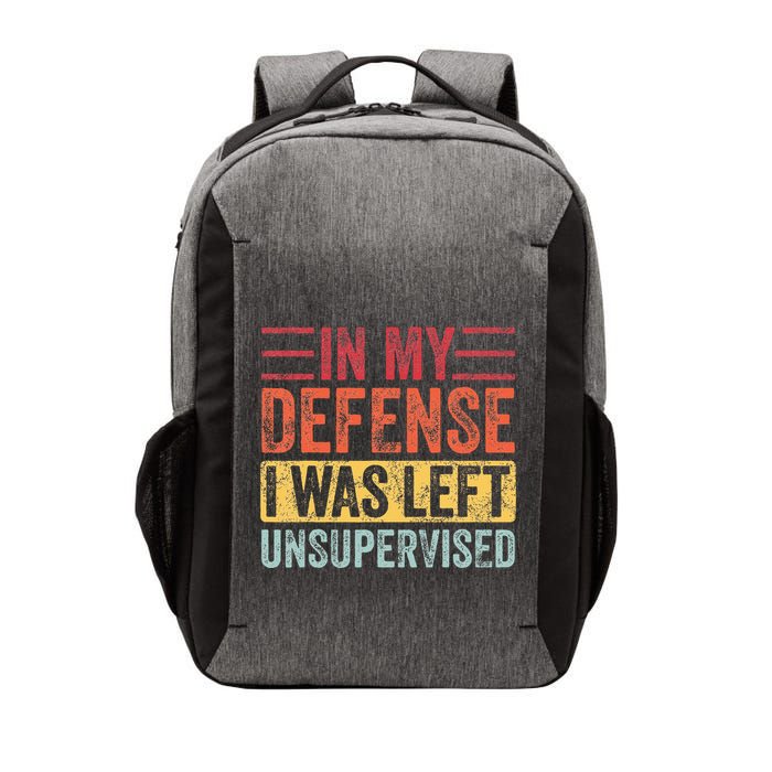 In My Defense I Was Left Unsupervised Vector Backpack