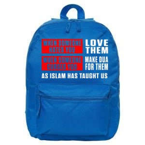 Islam Muslim Dua Allah Alhamdulillah Religion Ramadan Gift Meaningful Gift 16 in Basic Backpack