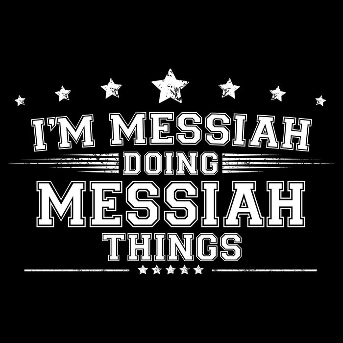 Im Messiah Doing Messiah Things Drawstring Bag