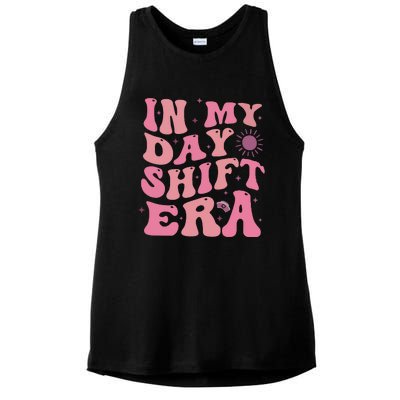 In My Day Shift Era Ladies PosiCharge Tri-Blend Wicking Tank