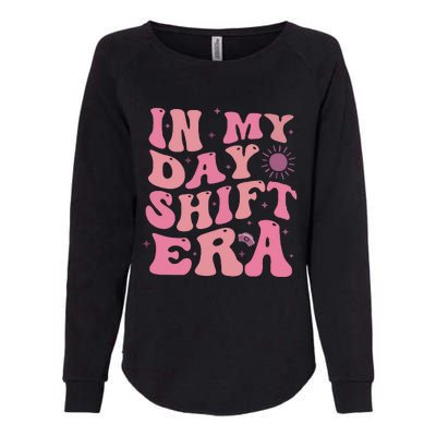 In My Day Shift Era Womens California Wash Sweatshirt