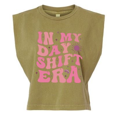 In My Day Shift Era Garment-Dyed Women's Muscle Tee