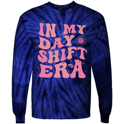 In My Day Shift Era Tie-Dye Long Sleeve Shirt