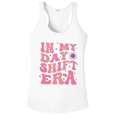 In My Day Shift Era Ladies PosiCharge Competitor Racerback Tank