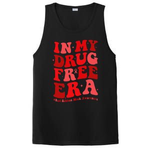 In My Drugs Free Era Funny Red Ribbon Week Awareness PosiCharge Competitor Tank