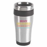 In My Defense I Was Left Unsupervised 16oz Travel Tumbler