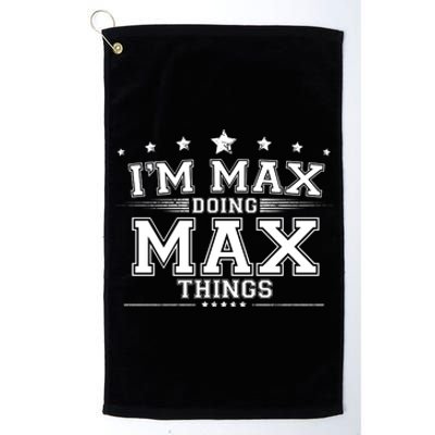 Im Max Doing Max Things Platinum Collection Golf Towel