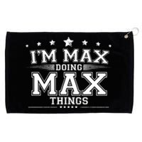 Im Max Doing Max Things Grommeted Golf Towel