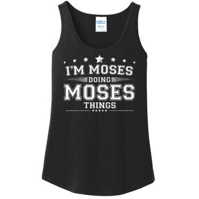 Im Moses Doing Moses Things Ladies Essential Tank