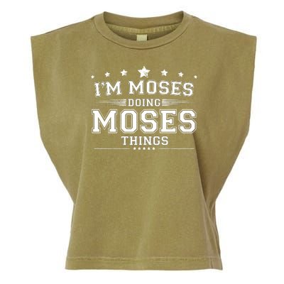 Im Moses Doing Moses Things Garment-Dyed Women's Muscle Tee