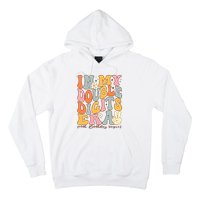 In My Double Digits Era 10th Birthday Groovy Retro Girl Boy Hoodie