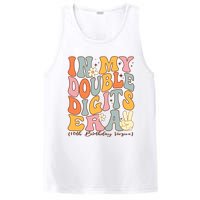 In My Double Digits Era 10th Birthday Groovy Retro Girl Boy PosiCharge Competitor Tank