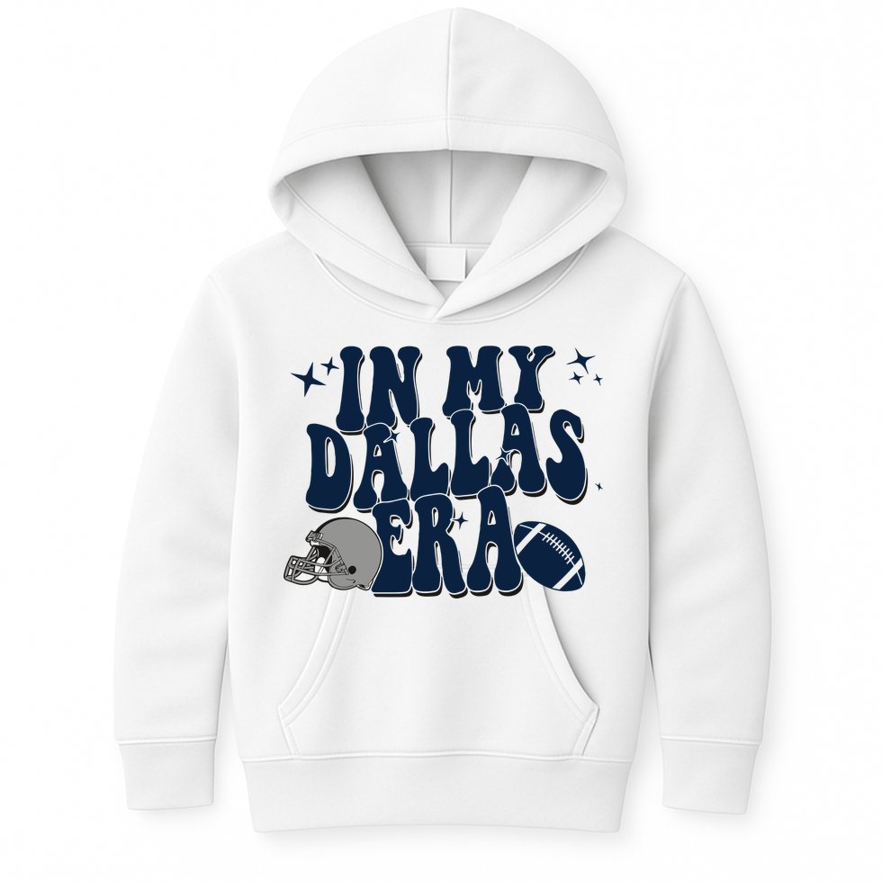 In My Dallas Era Dallas Football Kids Hoodie