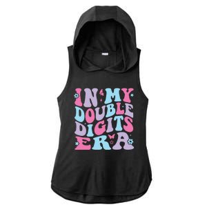 In My Double Digits Era Ladies PosiCharge Tri-Blend Wicking Draft Hoodie Tank