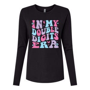 In My Double Digits Era Womens Cotton Relaxed Long Sleeve T-Shirt