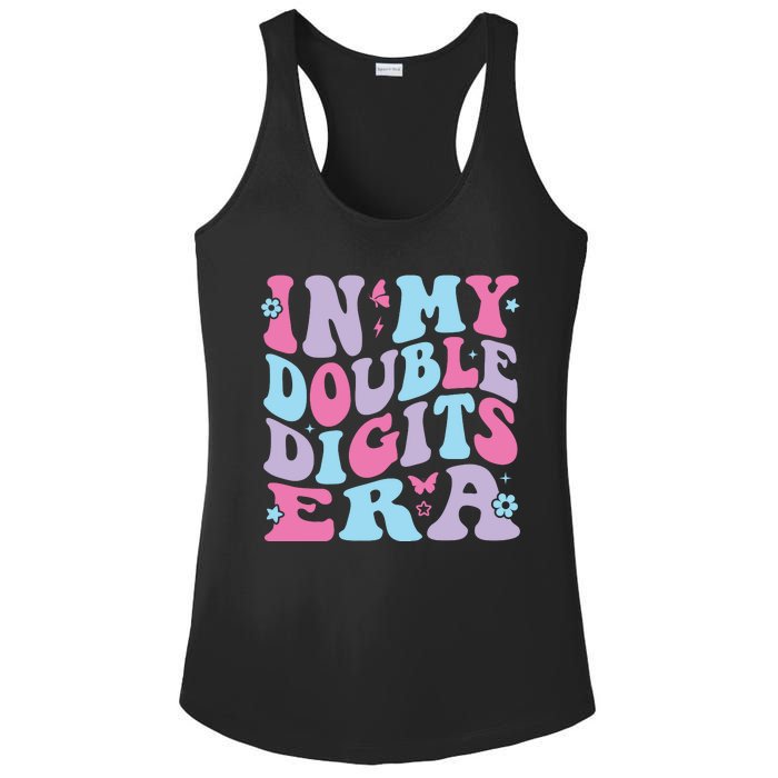 In My Double Digits Era Ladies PosiCharge Competitor Racerback Tank