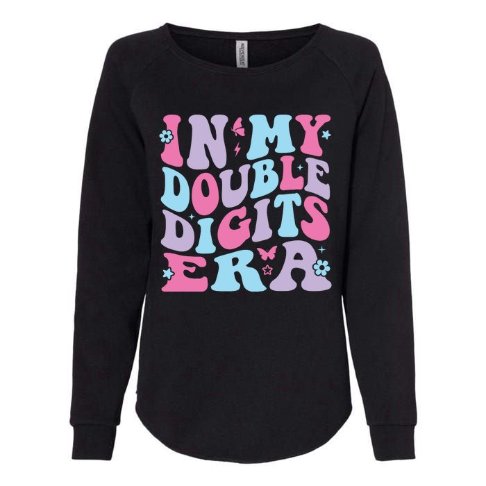 In My Double Digits Era Womens California Wash Sweatshirt