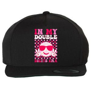 In My Double Digits Era Smile 10 Year Old 10th Birthday Girl Wool Snapback Cap