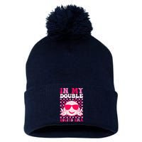 In My Double Digits Era Smile 10 Year Old 10th Birthday Girl Pom Pom 12in Knit Beanie