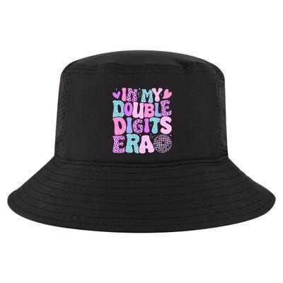 In My Double Digits Era Retro 10 Year Old 10th Birthday Cool Comfort Performance Bucket Hat