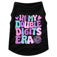 In My Double Digits Era Retro 10 Year Old 10th Birthday Doggie Tank