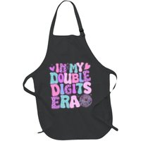 In My Double Digits Era Retro 10 Year Old 10th Birthday Apron