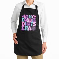 In My Double Digits Era Retro 10 Year Old 10th Birthday Apron