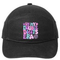 In My Double Digits Era Retro 10 Year Old 10th Birthday 7-Panel Snapback Hat