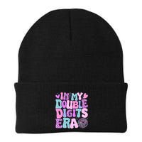 In My Double Digits Era Retro 10 Year Old 10th Birthday Beanie