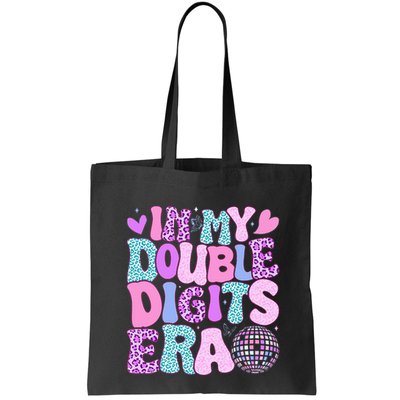 In My Double Digits Era Retro 10 Year Old 10th Birthday Bag