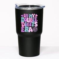In My Double Digits Era Retro 10 Year Old 10th Birthday Tumbler